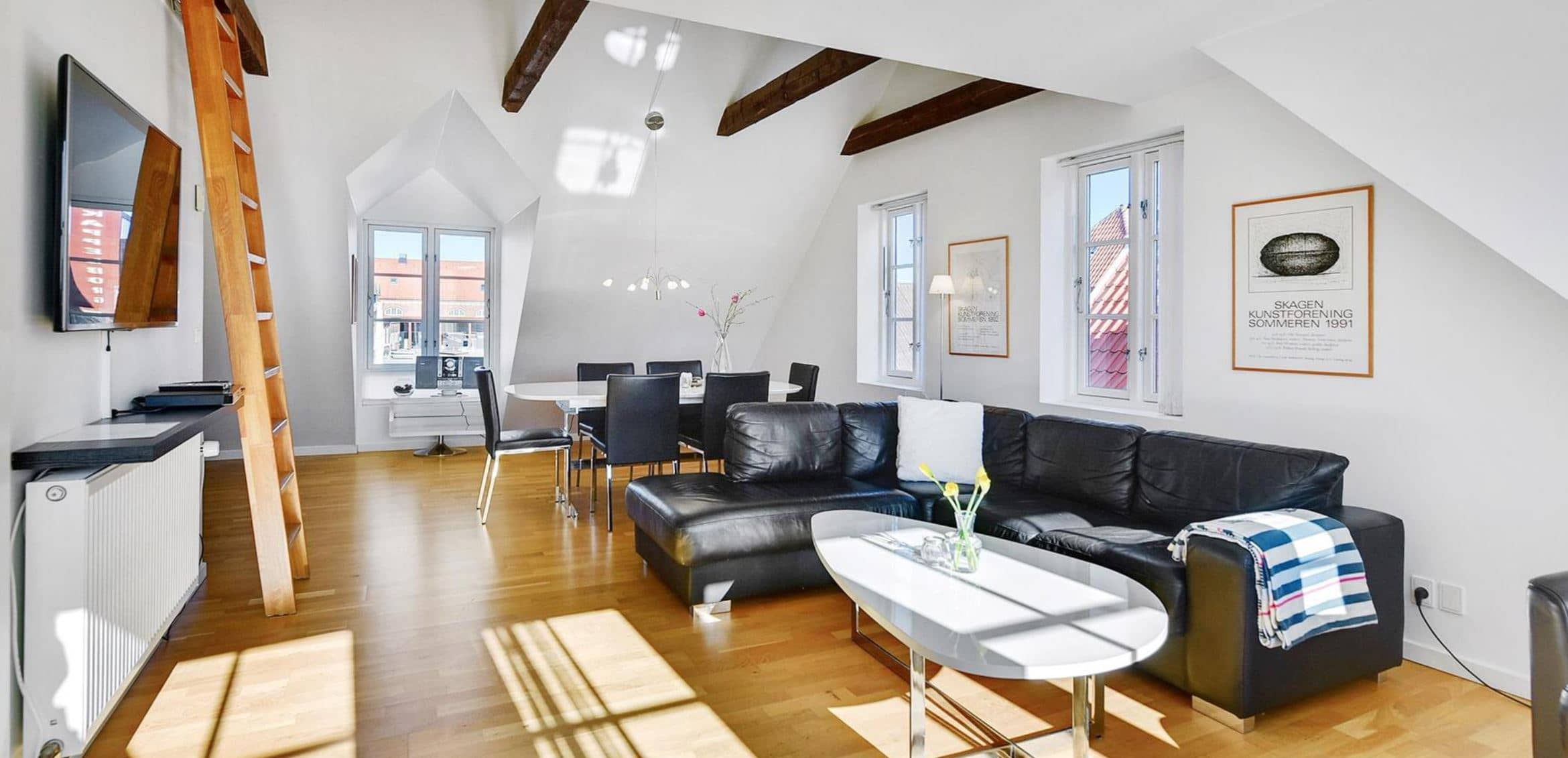 Penthouse i Skagen  med privat solterasse billede 4