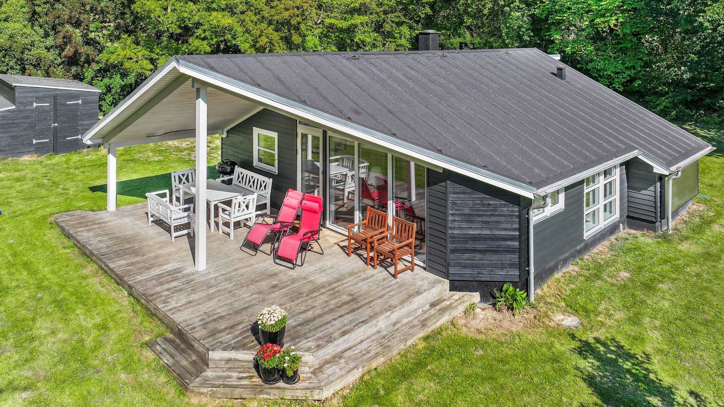 Sommerhus i skøn natur i Brunshuse billede 2