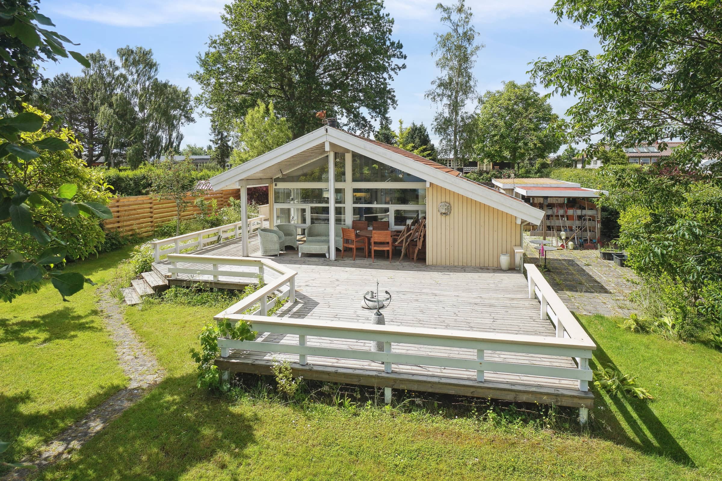 hyggeligt sommerhus med fuld havudsigt billede 2
