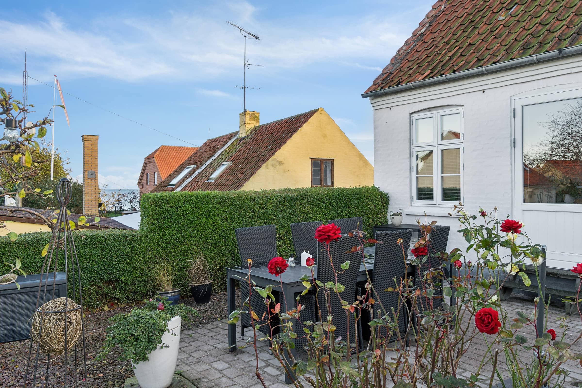 Havnær ferielejlighed med terrasse og cykelskur billede 4