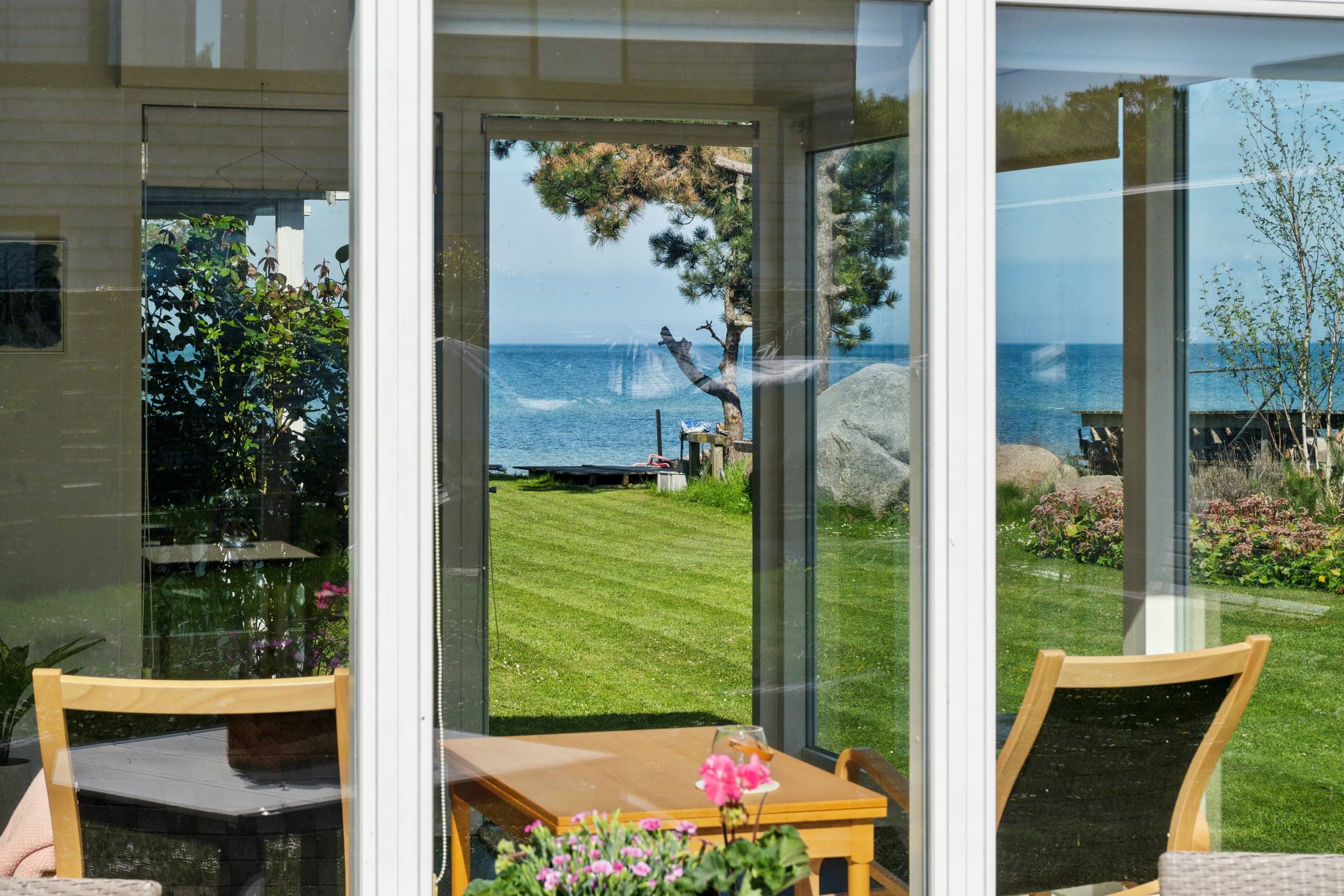 Feriehus med Privat Strand og Havudsigt billede 2