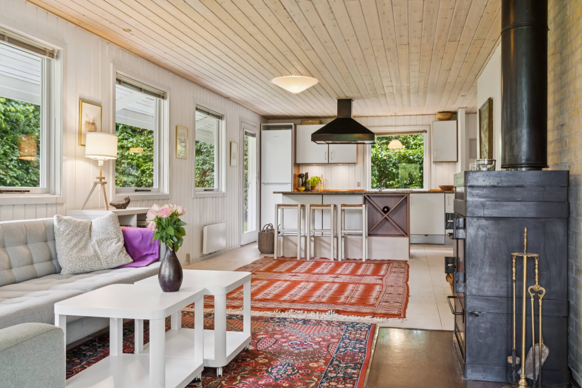 Hyggeligt og velindrettet sommerhus i Hornbæk billede 4