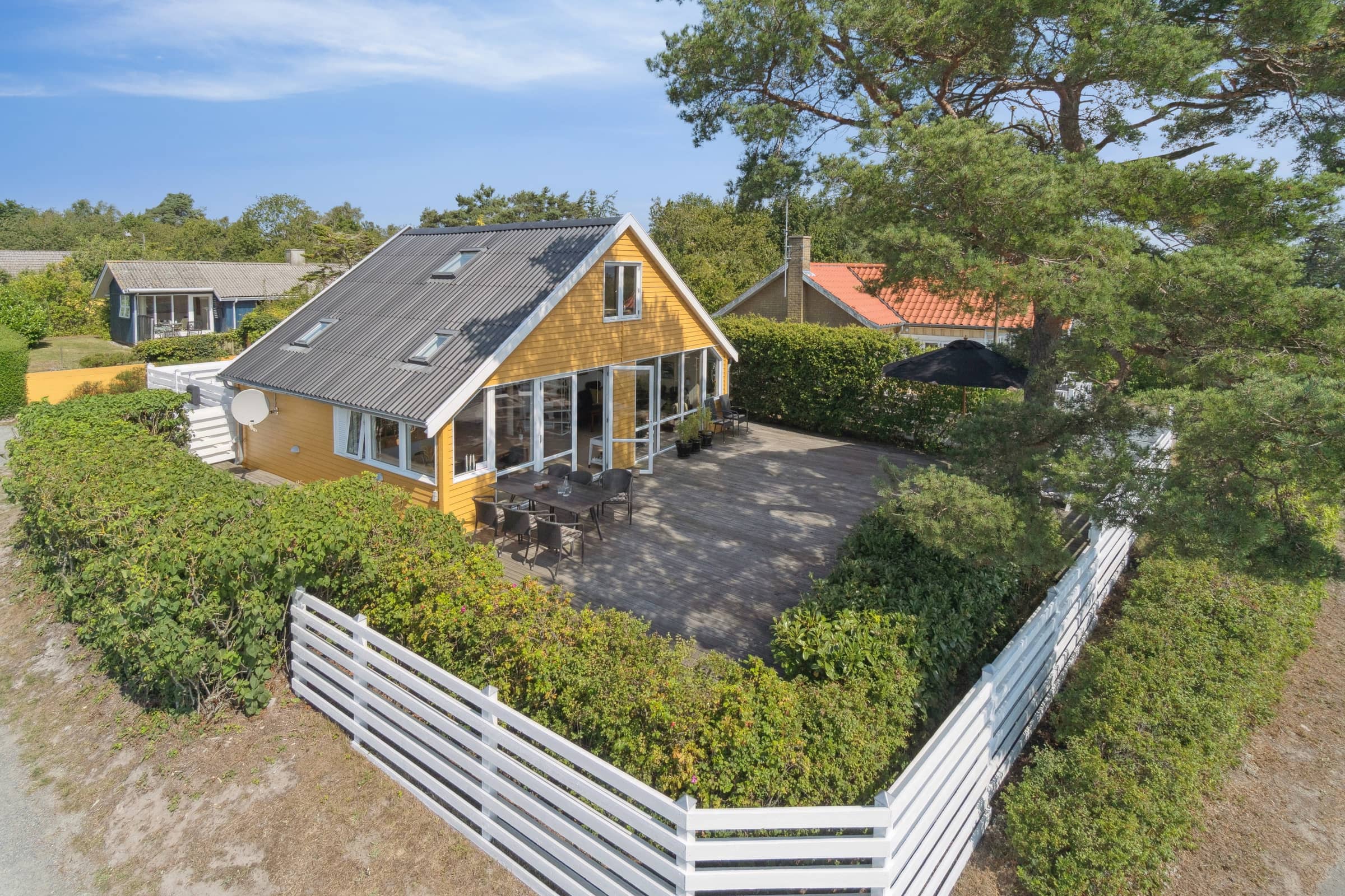 Panoramaudsigt og Danmarks bedste badestrand billede 2