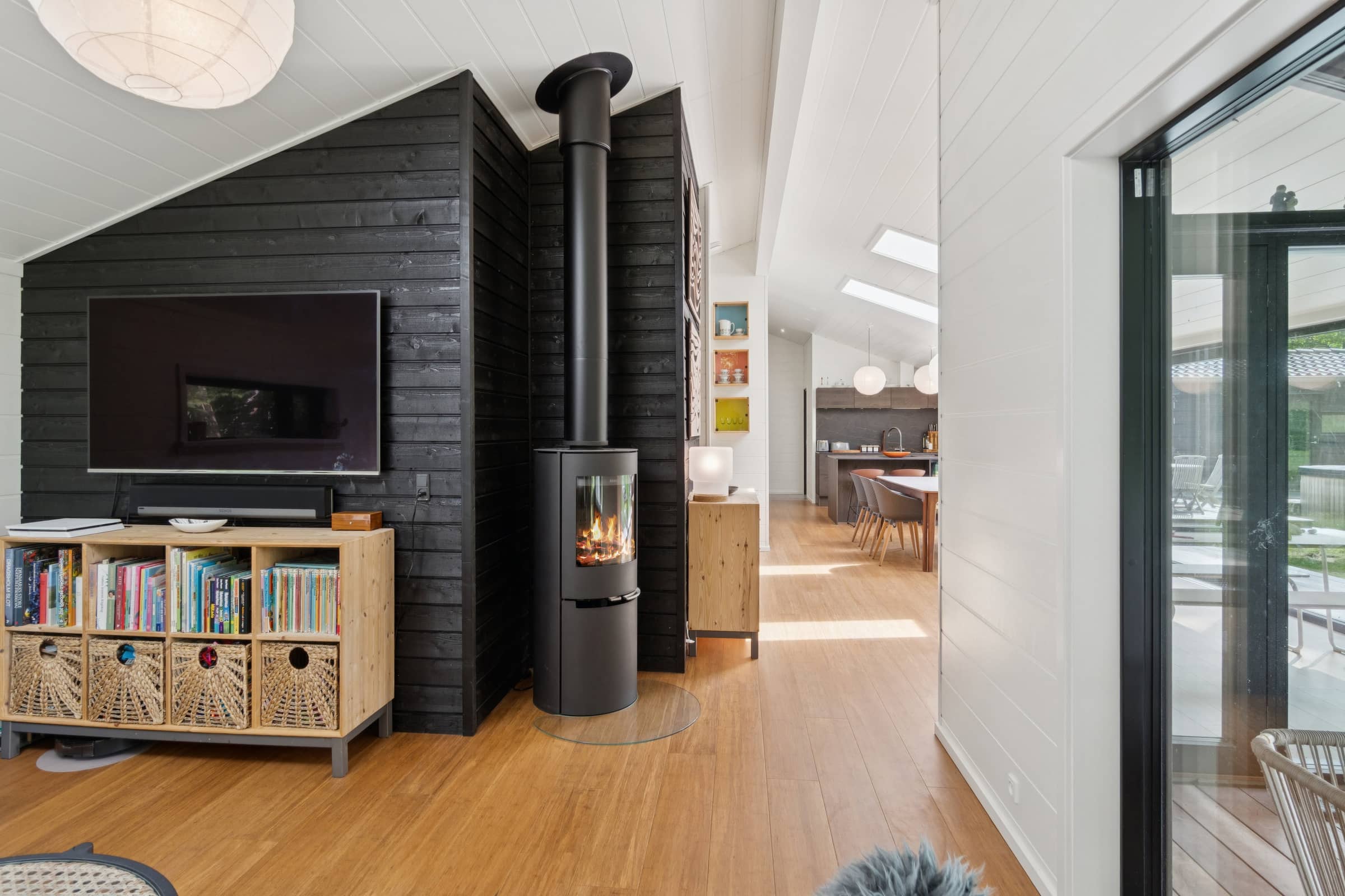 Dejligt lyst sommerhus ved Ordrup billede 5