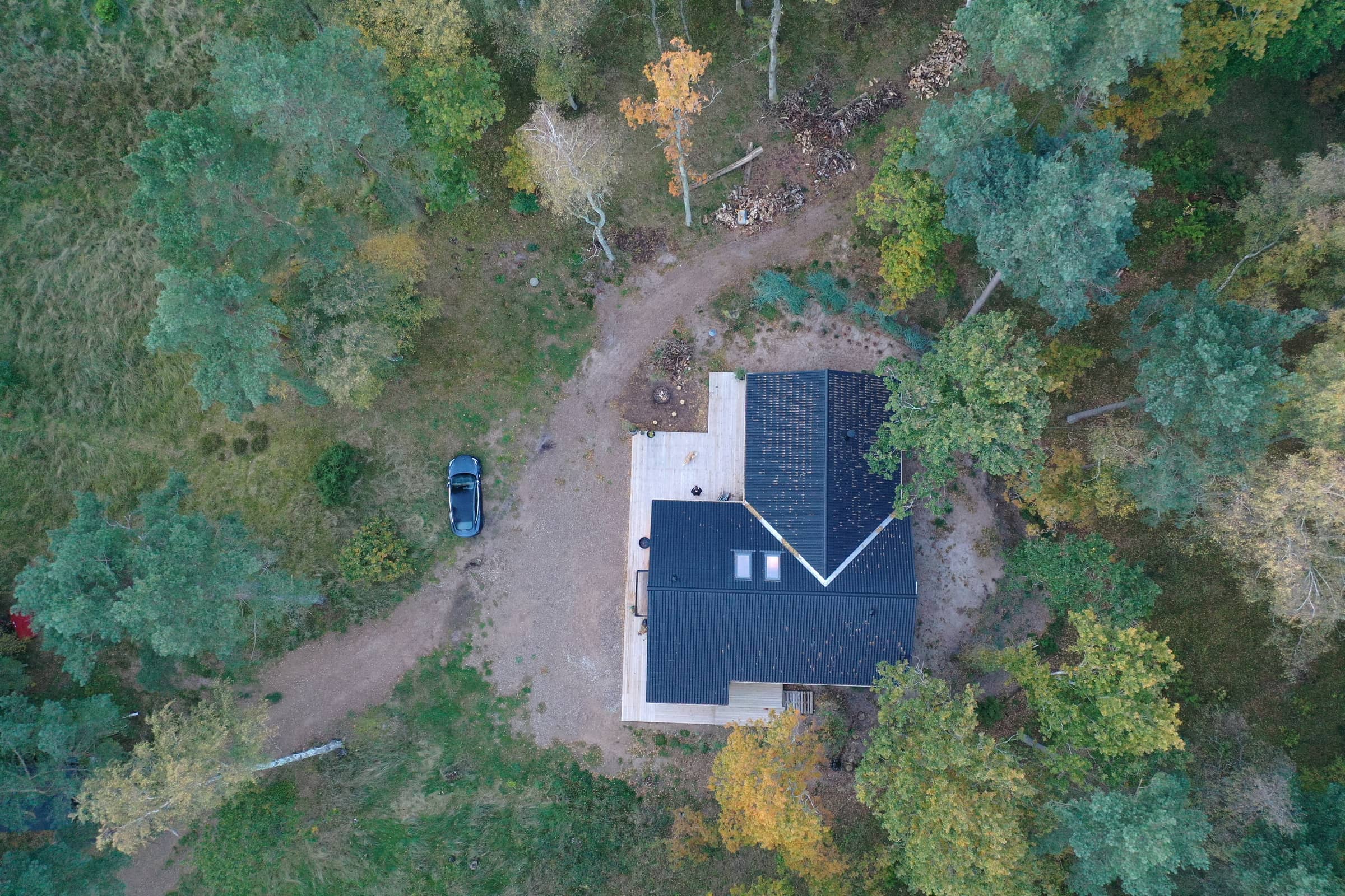 Nybygget EBK hus på 6000 m2 skovgrund billede 2
