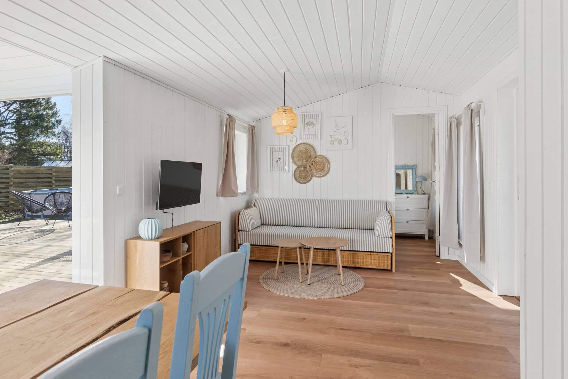 Hyggeligt sommerhus tæt på strand og natur liv billede 2