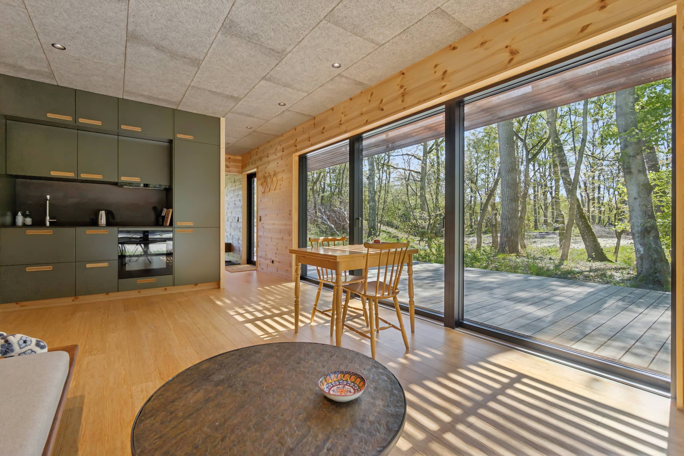 Charmerende tiny house i skov nær hav  ro og fred billede 5