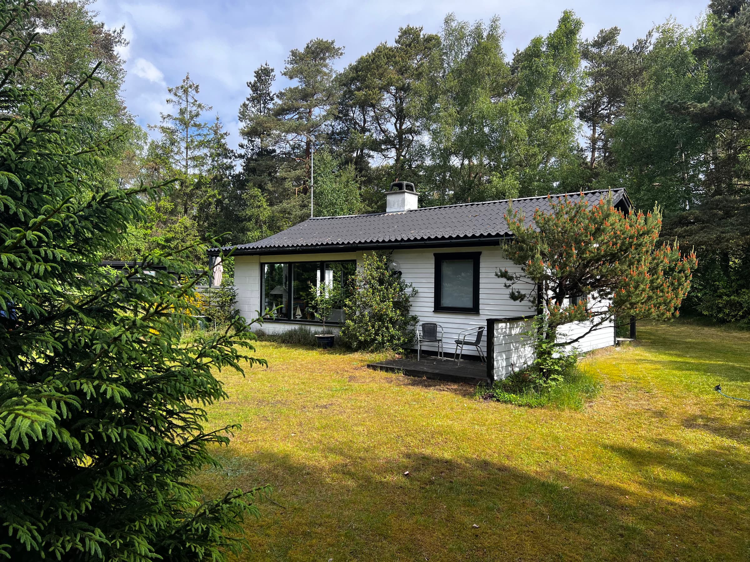 Hyggeligt nyrenoveret hus på stor privat grund. - billede 1