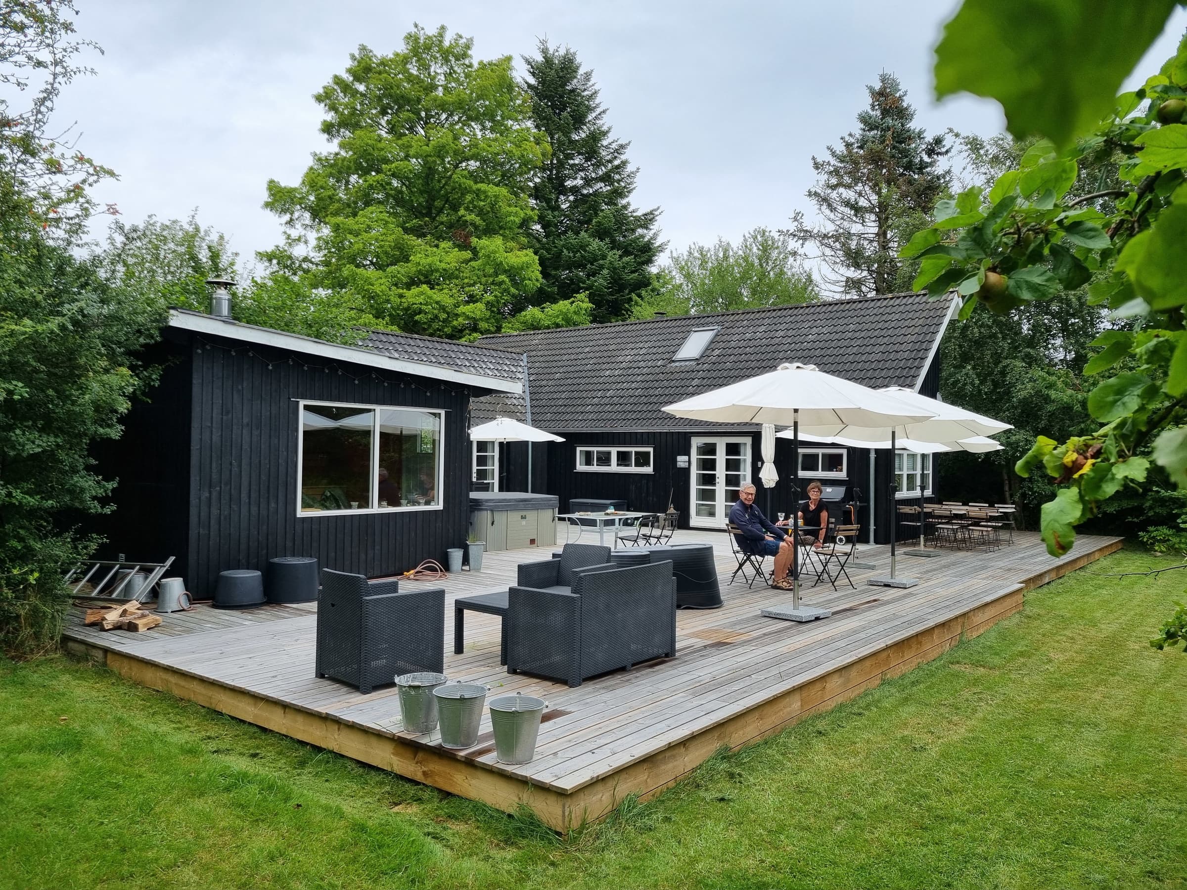 Moderne hus til kip med udespa og sauna  - billede 1