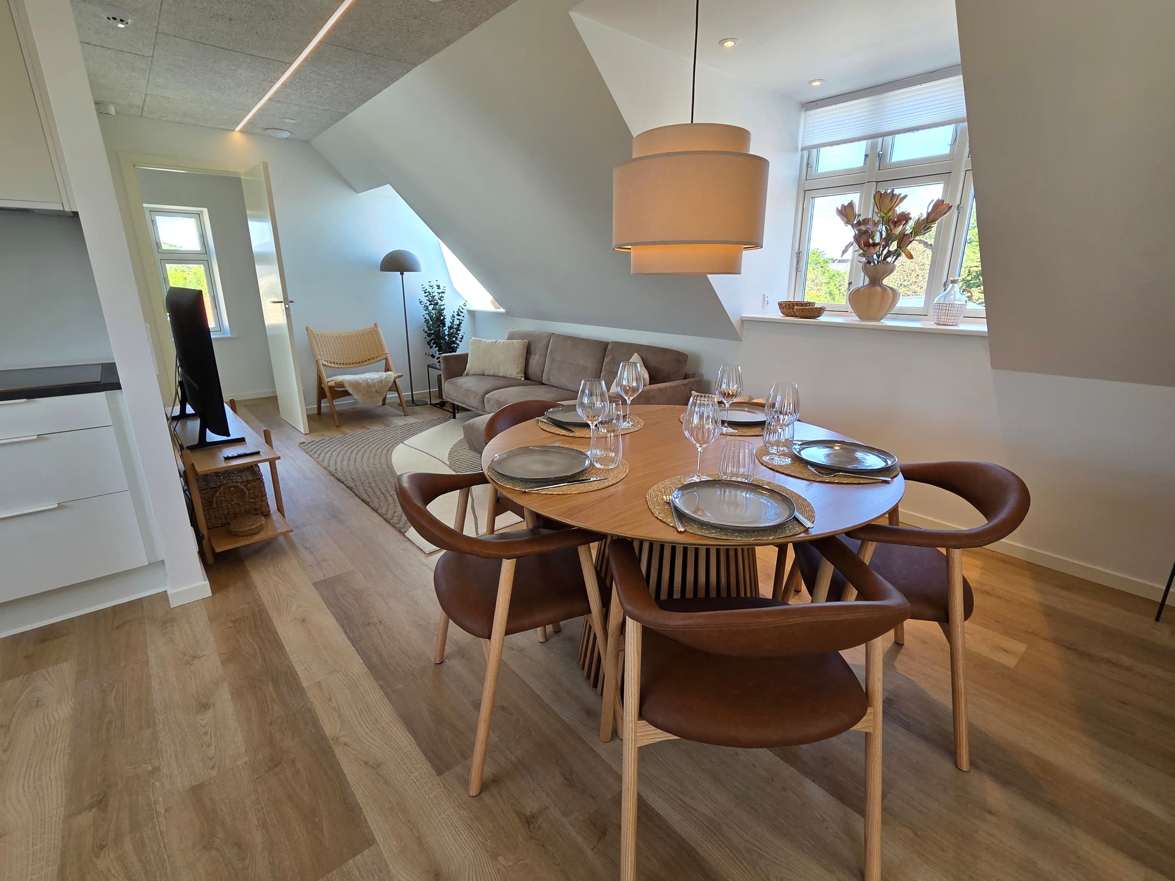 Lys og moderne ferielejlighed på Samsø - billede 1