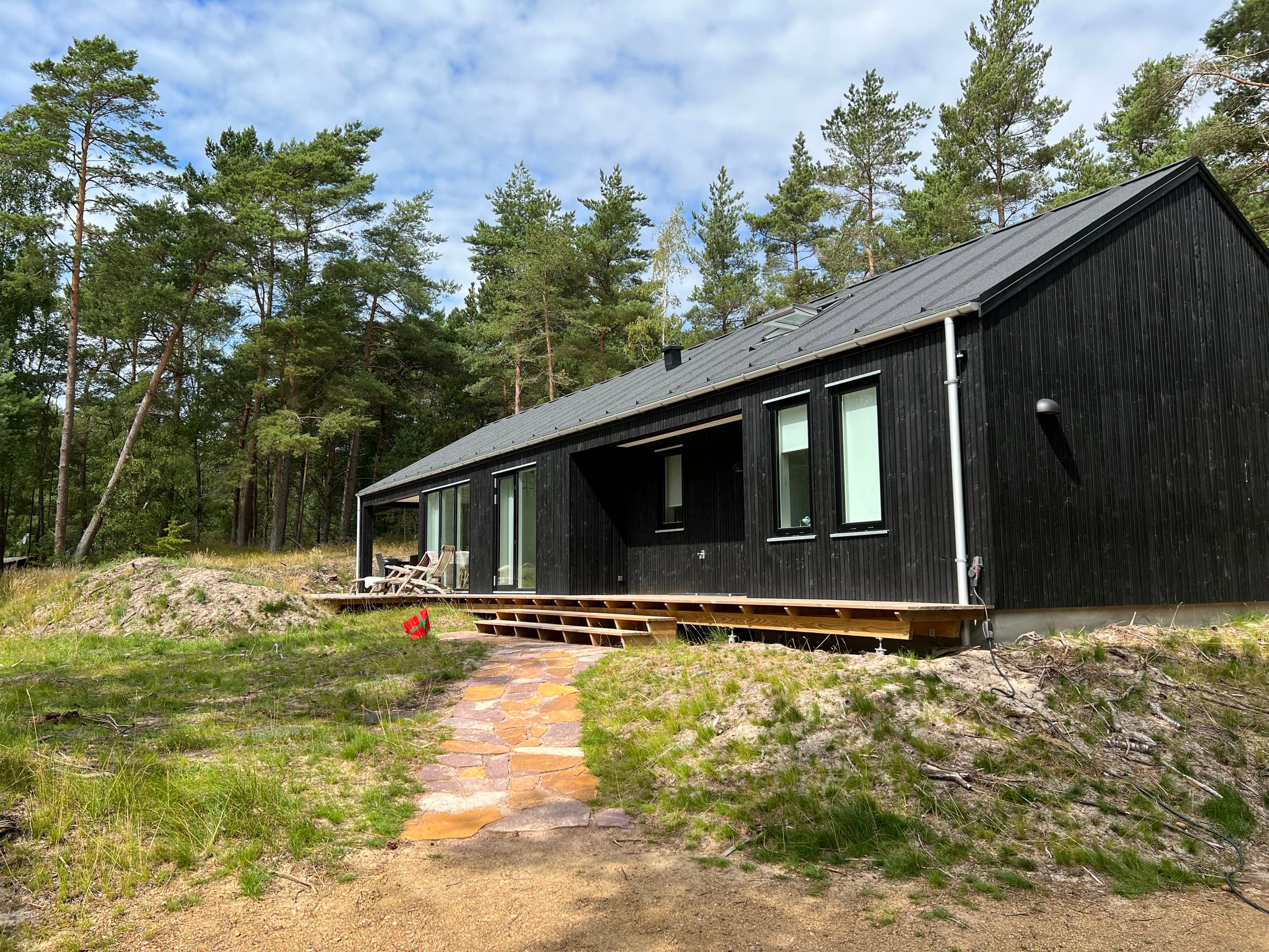 Arkitekttegnet sommerhus på Bornholm - billede 1