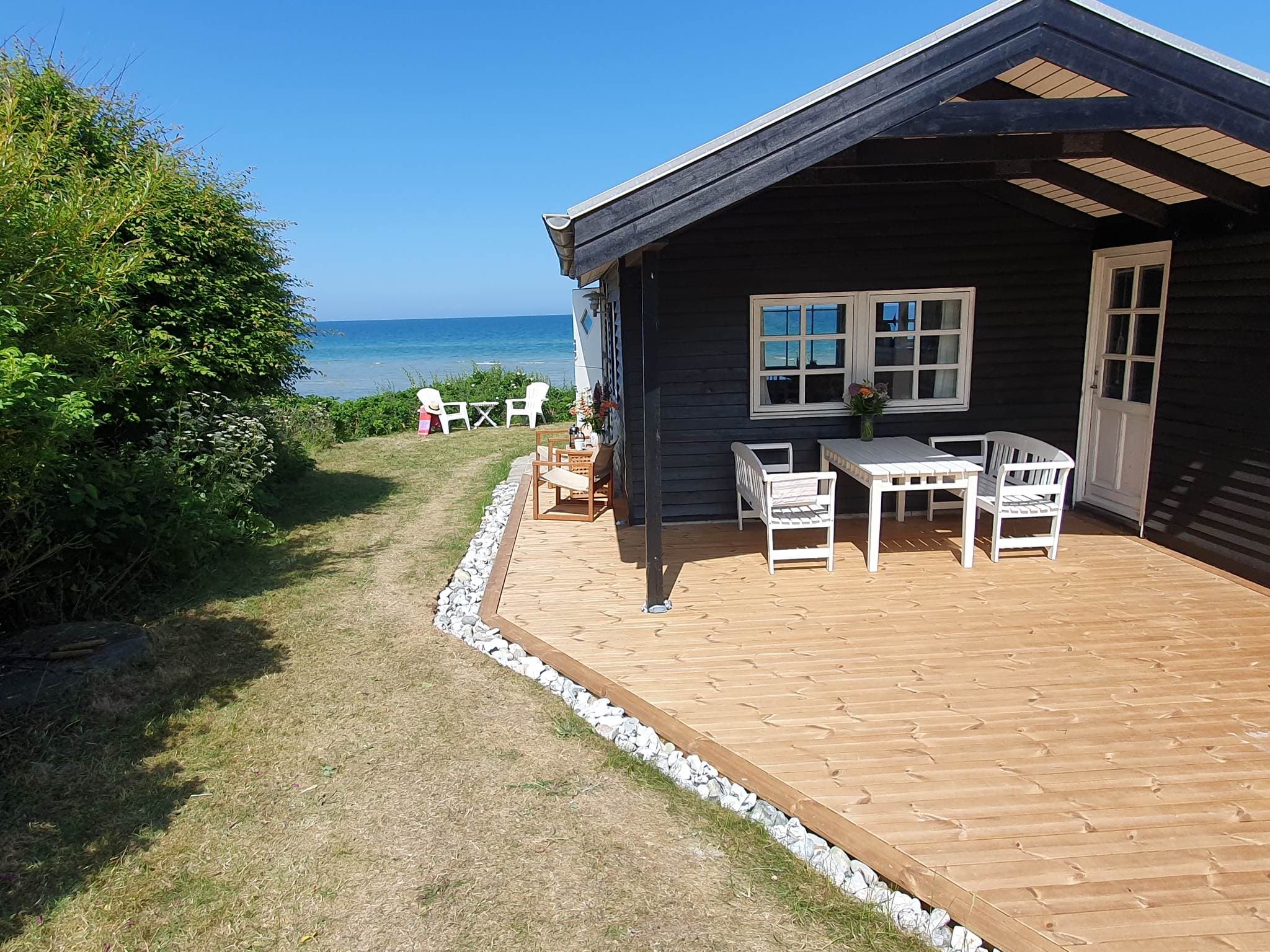 Her bor I nærmest på stranden - billede 1