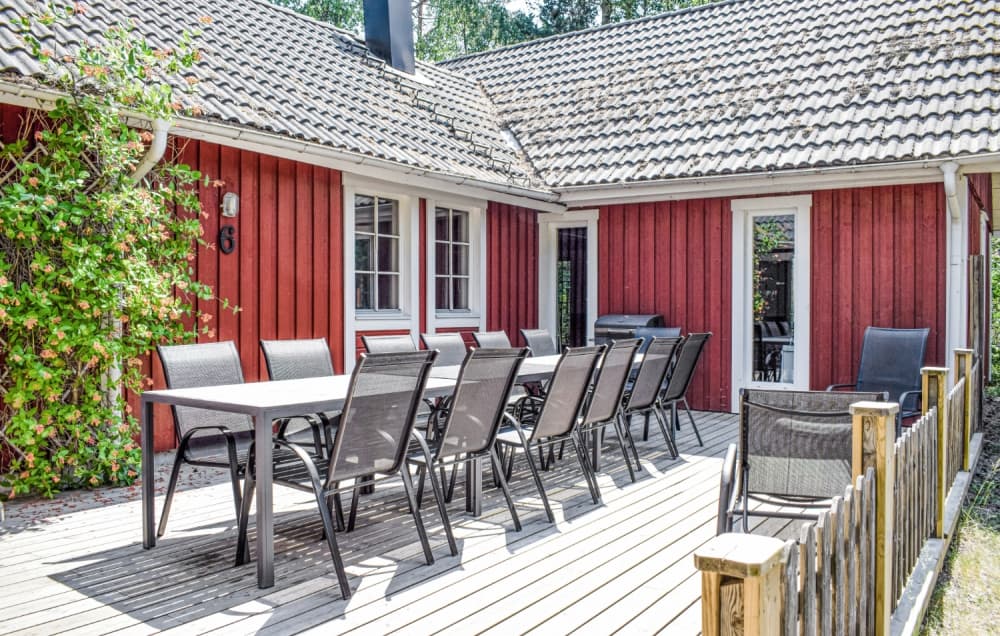 Hyggeligt poolhus på Øland i Sverige. - billede 1