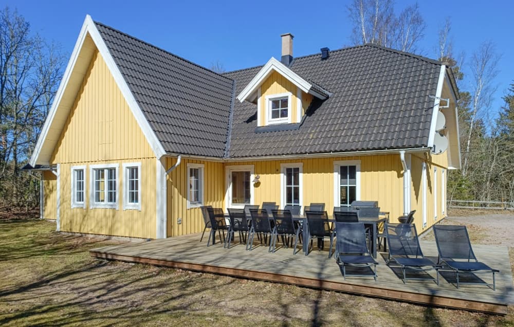 Poolhus til 14 personer på Øland i Sverige - billede 1